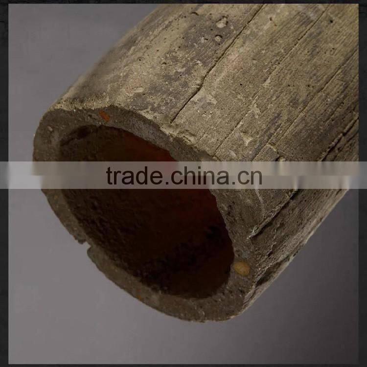 Modern vintage industrial personality cement pendant light in home design