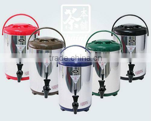 Insulated Tea Bucket / Tea Barrel (Stainless Steel)