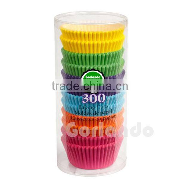 Customized Colorful Baking Cases Paper Cake Cup