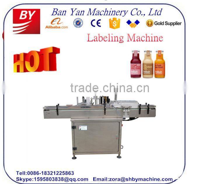 Servo motor Automatic Sticker Paper Double sides PET bottle label machinery