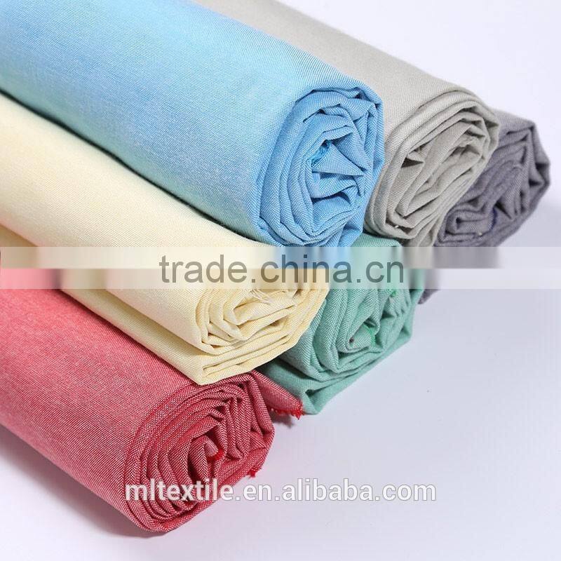 Twill polyester cotton fabric for clothing manufacturer/oxford shirt fabric