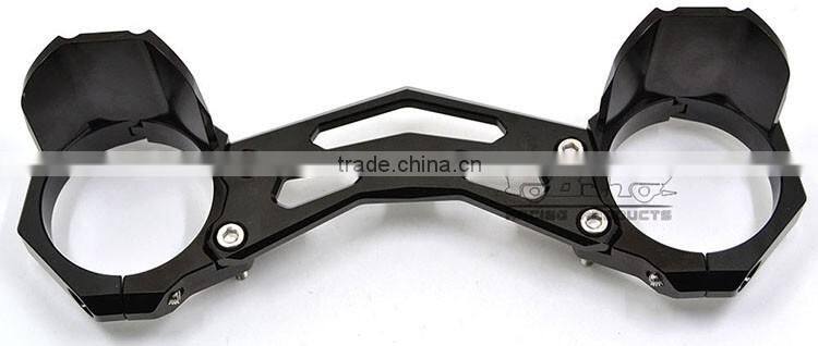 BJ-FFC-002 Custom CNC Aluminum Street Bike Front Forks Clamp for Yamaha R3 R25