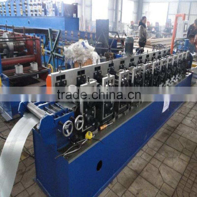 cold roll forming machine good appearance steel profile roller shutter door gate frame shapping machine