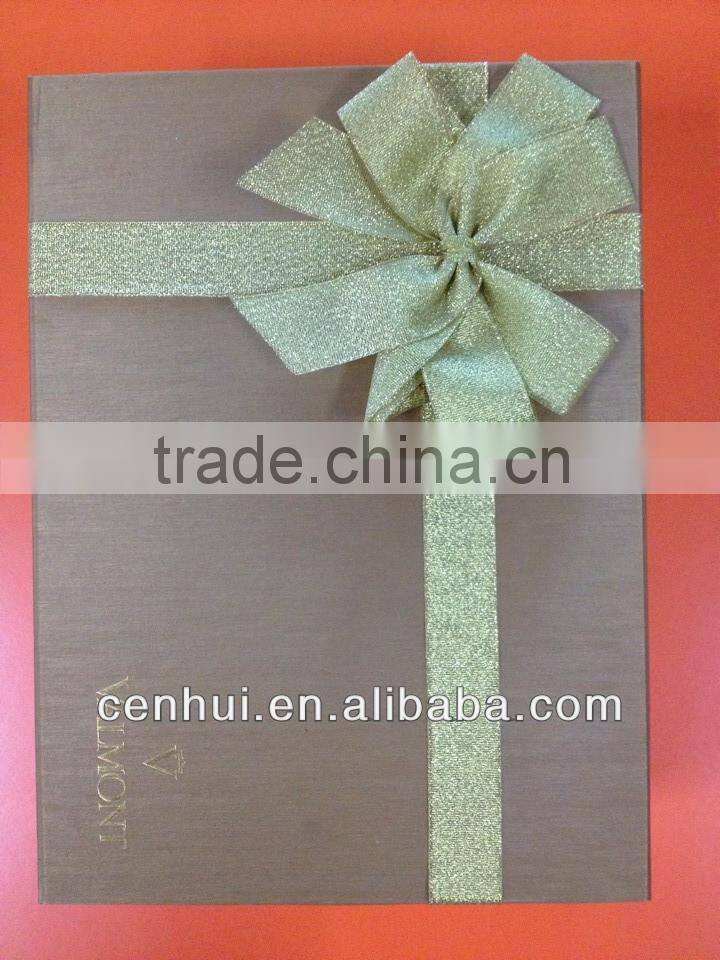 2015 Hot Sales High-end with Ribbon Paper Gift Box