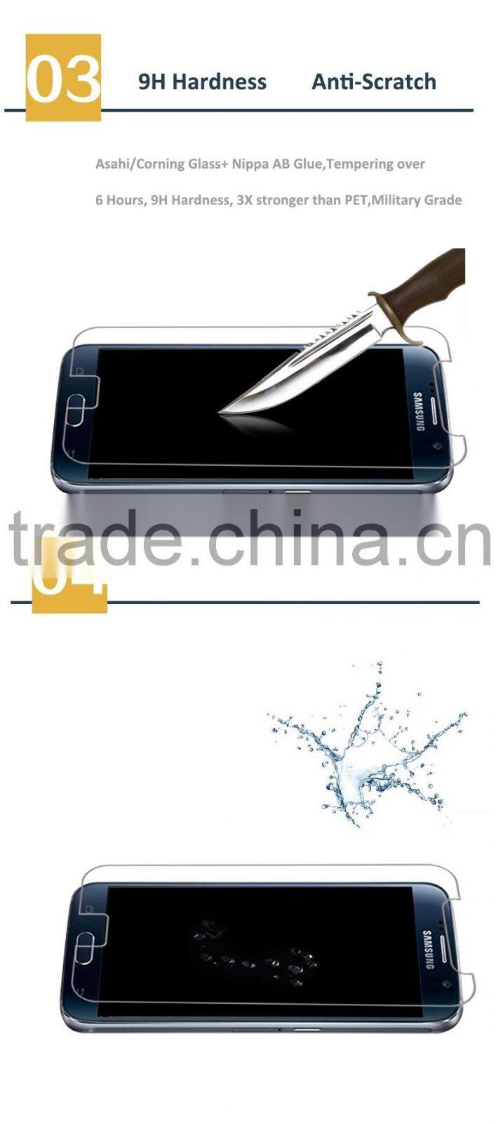 New product 3D Corning glass screen protector for Samsung s7 edge