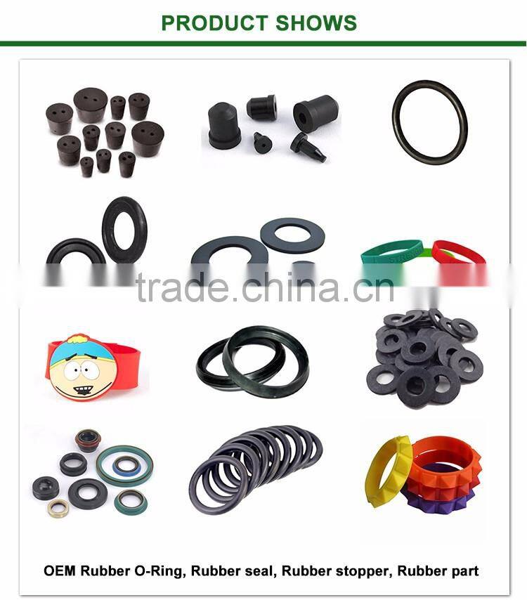 Customized food grade EPDM flat silicone rubber gasket