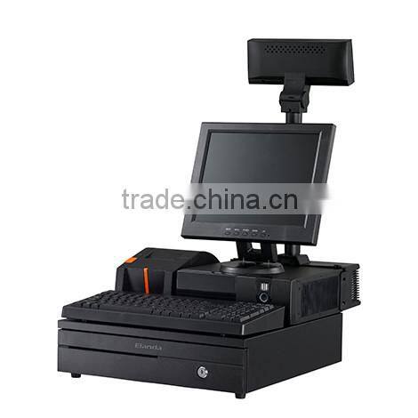 cheap cash register for supermarket with 80mm thermal printer
