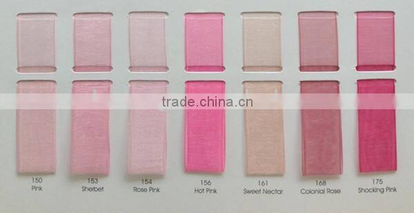 Colorful Organza Ribbon