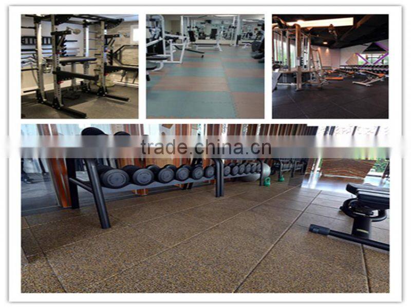 waterproof outdoor use rubber flooring with best price from factory with rubber mats