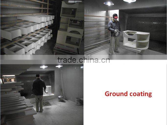 Hot sell White floor-mounted tall bathroom corner cabinet