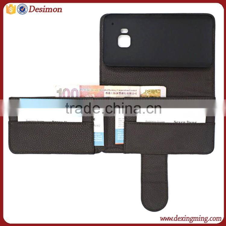 Hot sales flip wallet leather case cover for HTC One M9 phone case