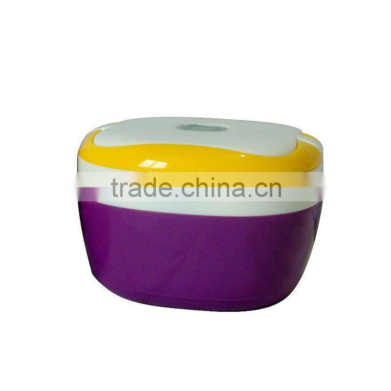 2015 hot new products color european stainless steel arniss 2 layers lunch box