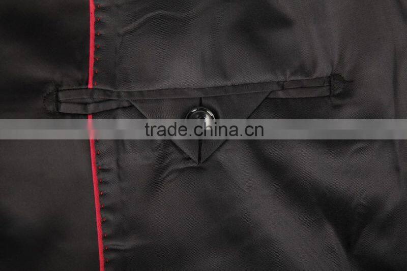 High Quality garments factory in china oem service Slim Fit gem black Evening Wedding Formal Party suits tuxedo mens