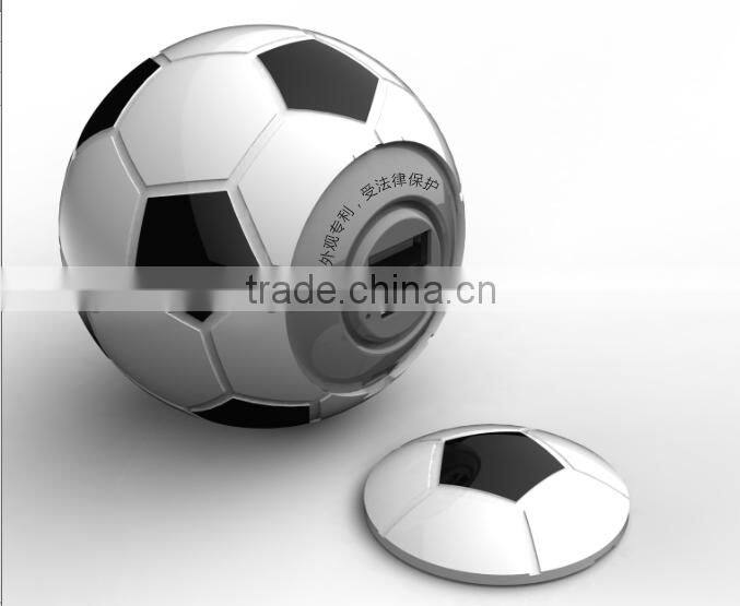 Mini portable football power bank charger for promotion gifts