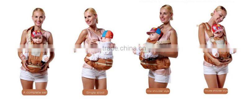 Multi-functional breathable baby holding strap waist stool