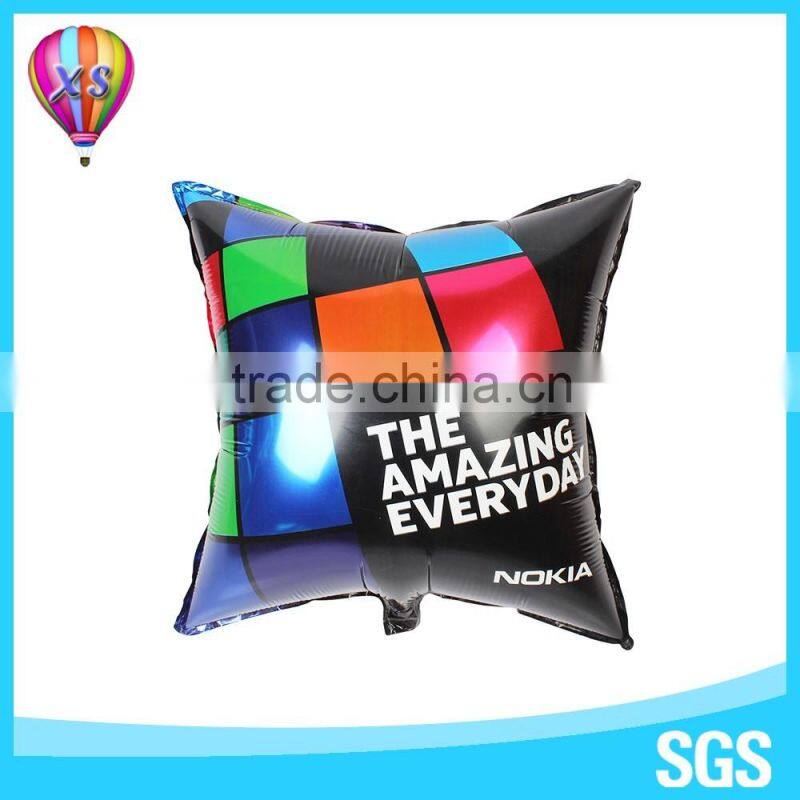 2016 inflatable cube mylar balloon/ inflatable square balloon for advertising