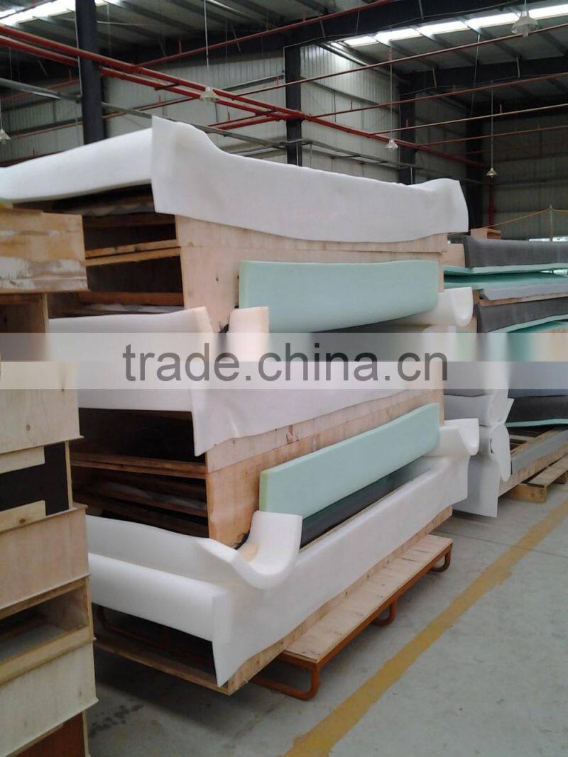 Modern design office sectional genuine leather sofa 1+3 seats OEM factory in China