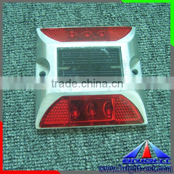 Solar Roadway safety light with CE ROHS approve ,solar garden stud