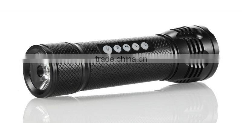 2015 High Quality LED Diving Flashlight
