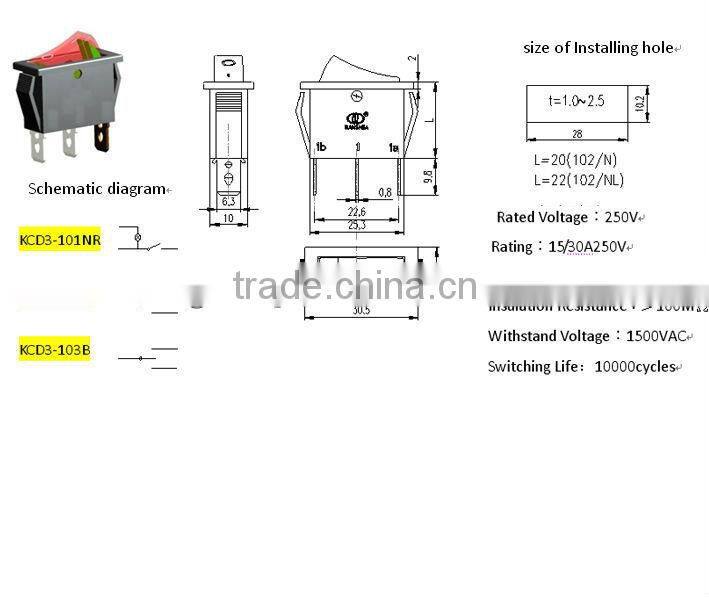 forward and reverse switch