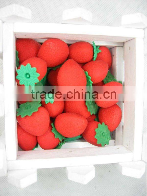Fruit shaped eraser