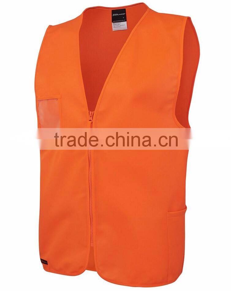 High Visibility Night Working Protection Clothing Reflective Safety Vest Jacket Traffic Work Cleaner Chaleco Reflectante