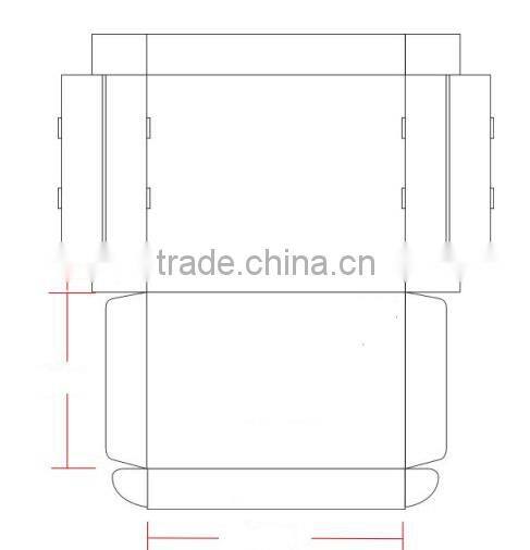Custom size corrugated shipping carton box