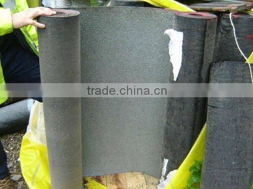 felt membrane with sand surface