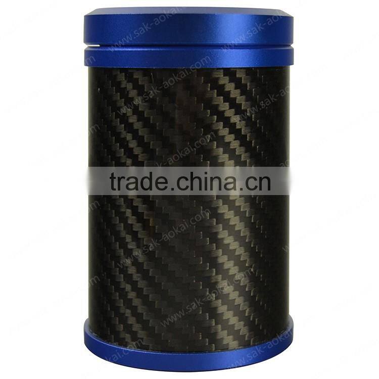 carbon fiber car ashtray colored ashtray
