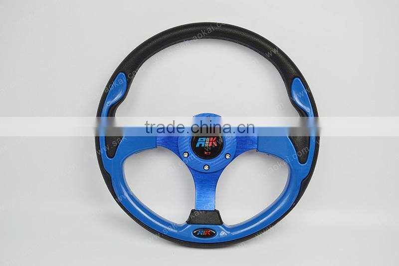Best Quality 6 hole 320mm PU Racing Car Game Steering Wheel