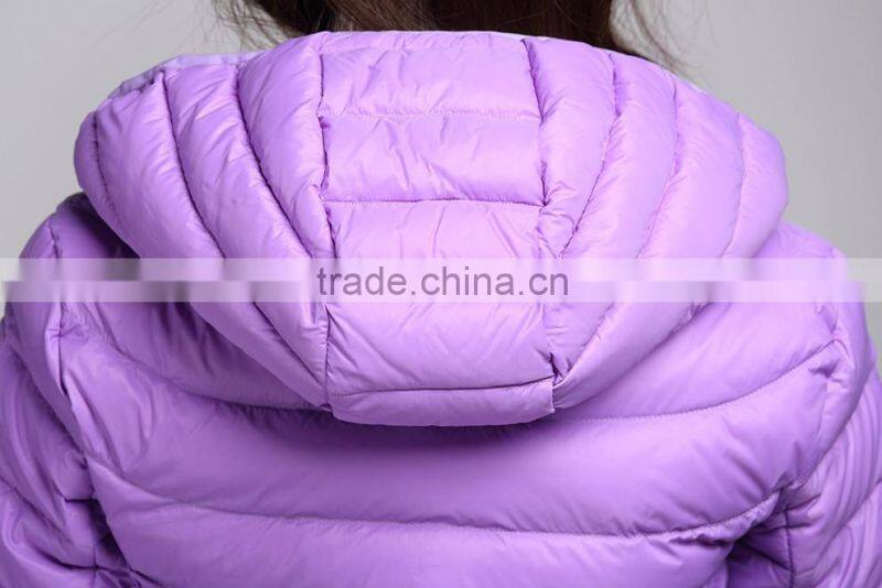 Winter outwear sports women's down jacket