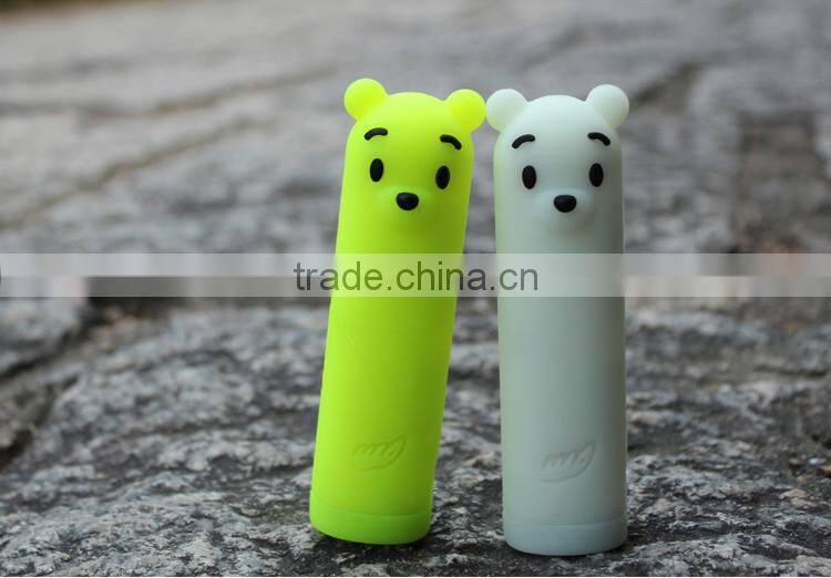2015 new shenzhen pooh bear power bank waterproof cartoon