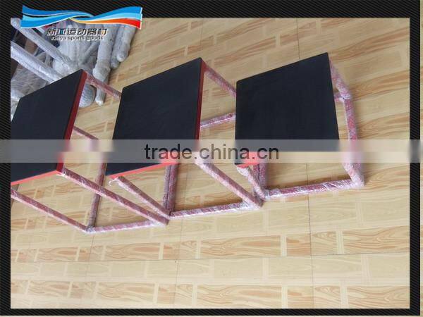 Plyometric box steel.