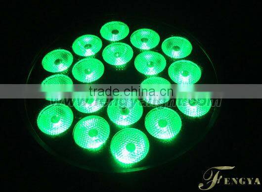 18*15w rgbwa uv led stage light outdoor waterproof