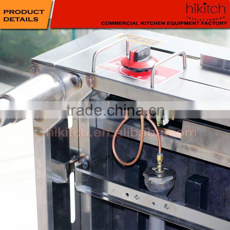 Stainless Steel Griddle Counter Top Flat Plate Gas Griddle in Guangzhou