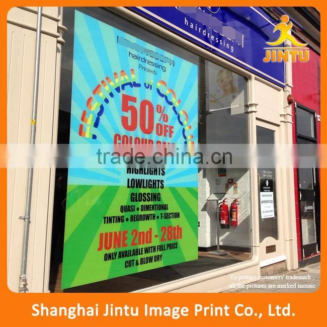 Cheap die cut vinyl store window advertising sign