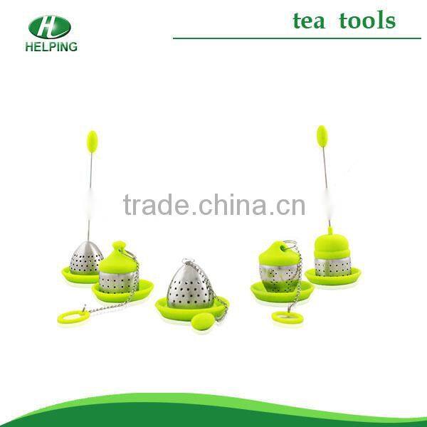 2014 newest style colorful tea infuser made of stainless steel