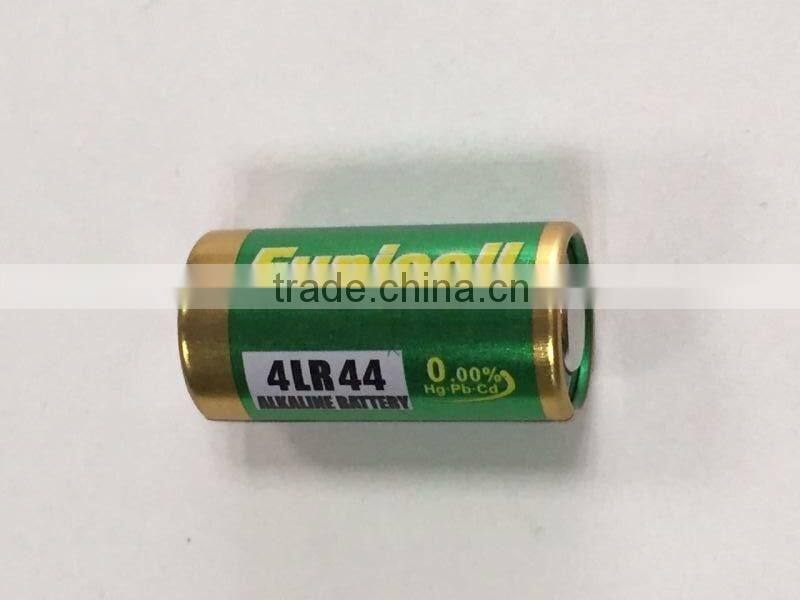 Mercury Free 0% Hg & Pb Eunicell brand 6v Alkaline batteries 4LR44 4AG13 4A76 L1325 A544 476A