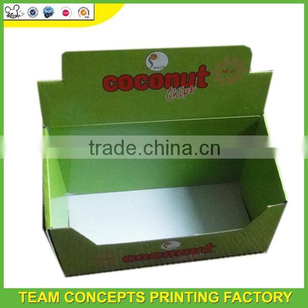 Green color glossy lamination light box display