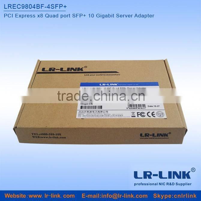 Intel XL710 Chipset PCI-E 3.0 4 SFP+ 10Gbps NIC Compatible XL710-DA4FH