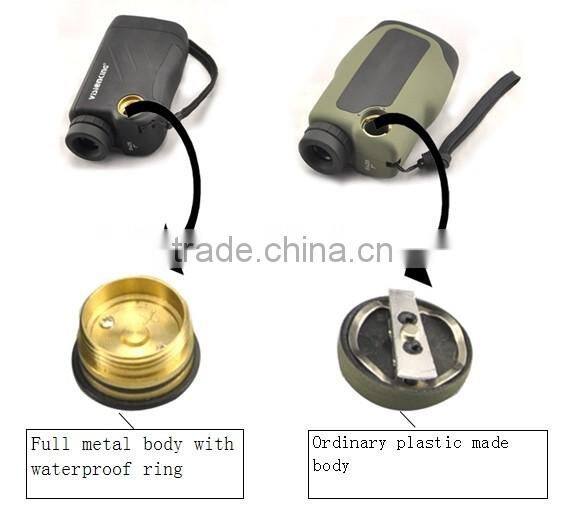2016 China OEM Solar Laser Rangefinder Wholesale Sports Equipment with Solar Battery