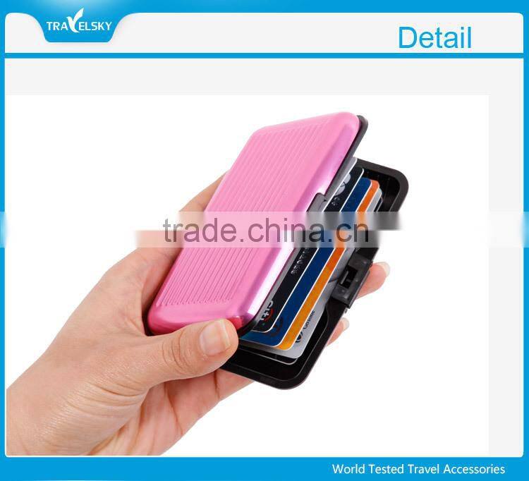 Portable useful credit card wallet holder