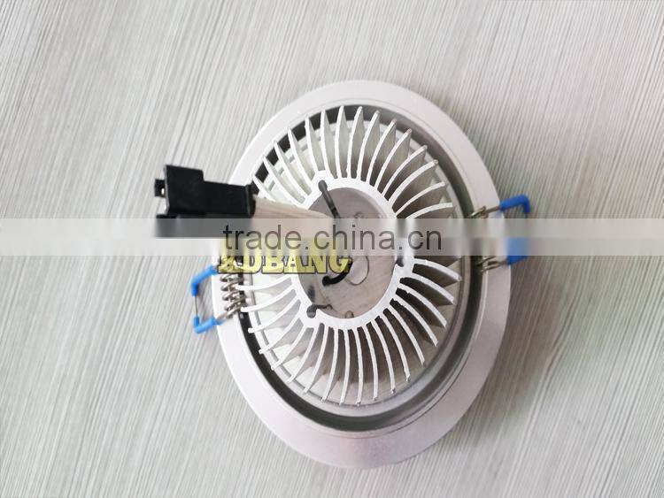 Wholesale anti-glare lens LED 7w Restaurant ceiling light