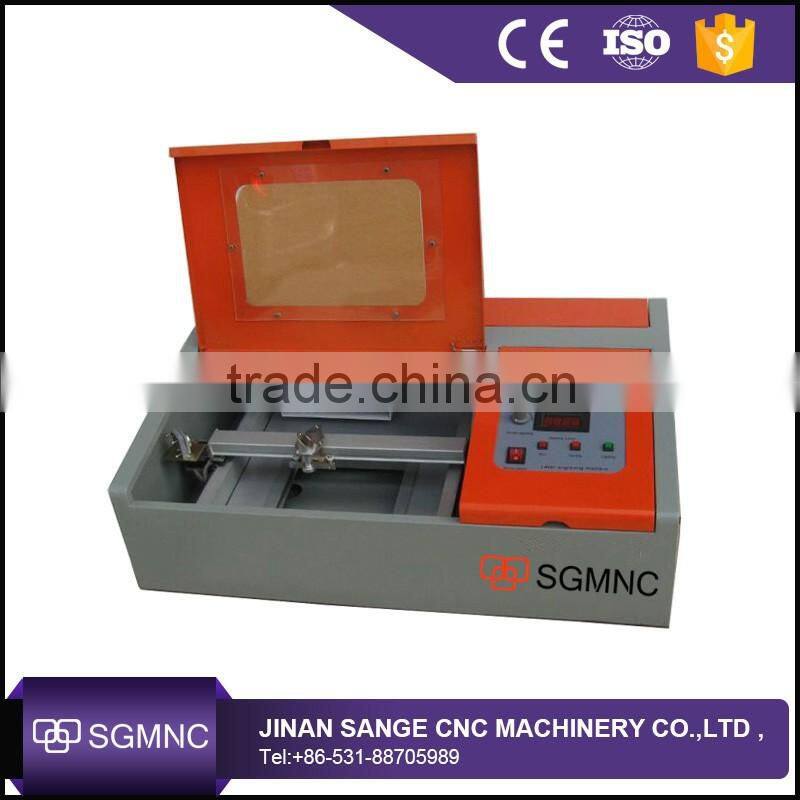 mini craft laser cutting machine , co2 50w laser engraving machine for glass price