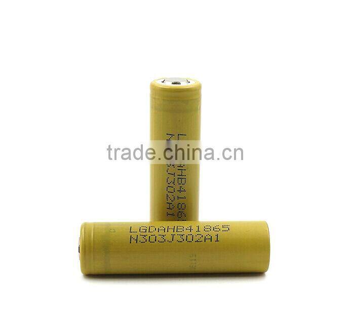 Authentic LG HB4 1500mah 3.7V high drain 30A lithium battery 18650 battery flat top lg hb4 use for power tools