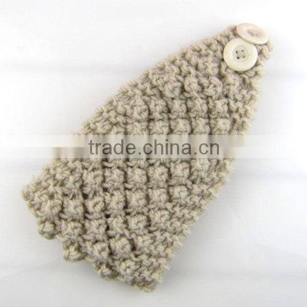 crochet corn pattern girl hair tie