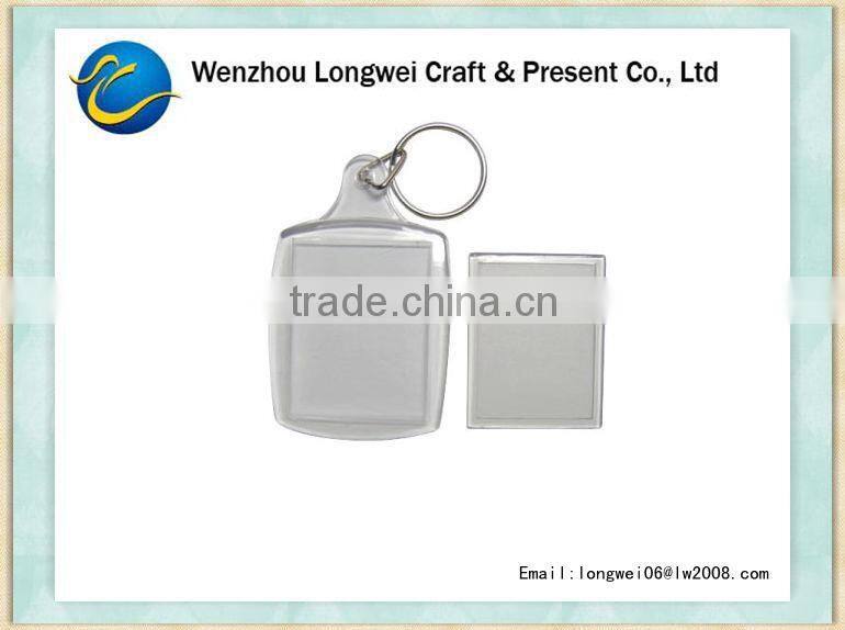 clear acrylic keychain/acrylic mirror keychains/acrylic keychains wholesale