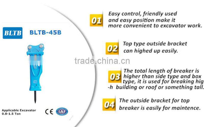 hydraulic breaking hammer mini loader demolition jack hammer