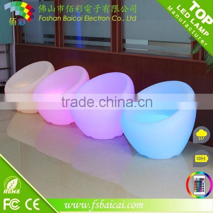 RGB color changing led lounge furniture /Led sofa/sectional sofa