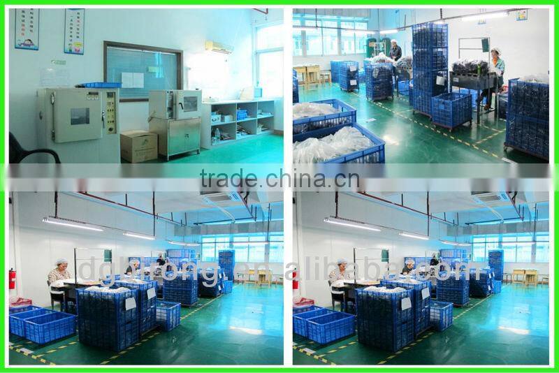 Red Plastic Makeup Container